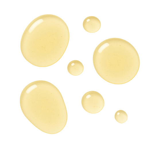 7 product texture oil droplets with light yellow colour