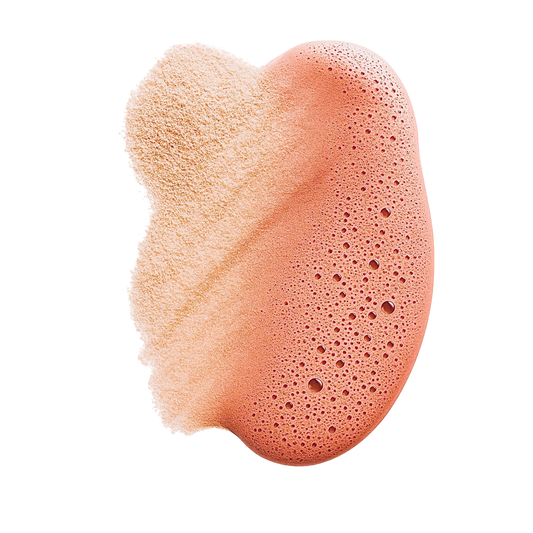 powder texture with gentle foam